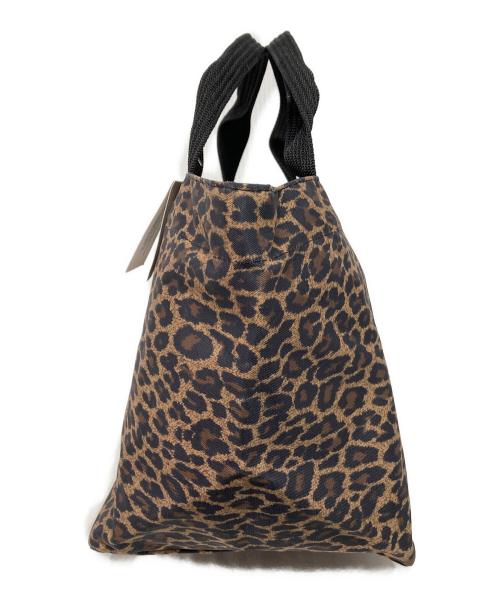 Herve Chapelier（エルベシャプリエ）Herve Chapelier (エルベシャプリエ) CABAS MEDIUM PANTHERE  舟形 トートバッグ PANTHERE TAUPEの古着・服飾アイテム