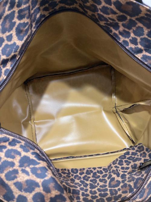 Herve Chapelier（エルベシャプリエ）Herve Chapelier (エルベシャプリエ) CABAS MEDIUM PANTHERE  舟形 トートバッグ PANTHERE TAUPEの古着・服飾アイテム