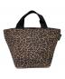 Herve Chapelier (エルベシャプリエ) CABAS MEDIUM PANTHERE  舟形 トートバッグ PANTHERE TAUPE：15000円