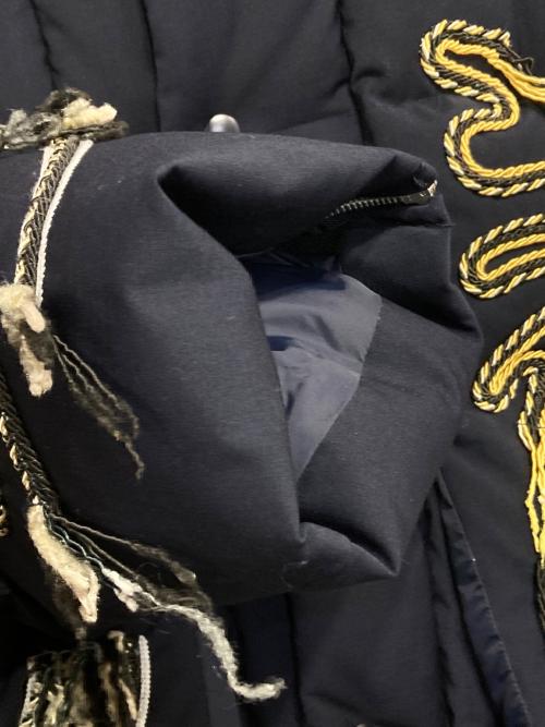 TOGA VIRILIS（トーガ ビリリース）TOGA VIRILIS (トーガ ビリリース) 20AW エンブロイダリーダウンジャケット ネイビー サイズ:46の古着・服飾アイテム