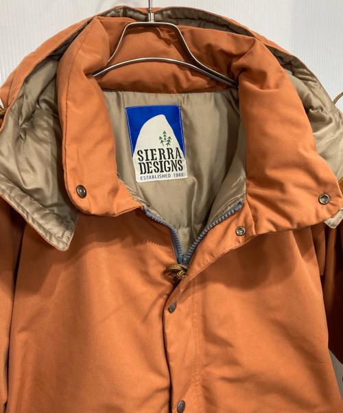 SIERRA DESIGNS（シエラデザインズ）SIERRA DESIGNS (シエラデザインズ) レニューマウンテンフード中綿ジャケット オレンジ サイズ:LLの古着・服飾アイテム