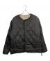 TAION（タイオン）の古着「ミリタリー リバーシブル クルーネック ダウンジャケット」｜ブラック