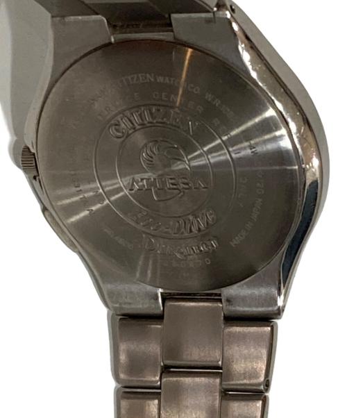 CITIZEN（シチズン）CITIZEN (シチズン) エコドライブ ソーラー腕時計 ブラックの古着・服飾アイテム