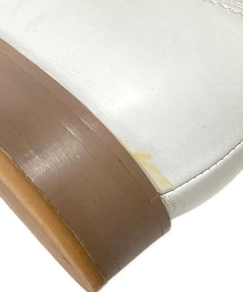 MARGARET HOWELL idea（マーガレット ハウエル アイディア）MARGARET HOWELL idea (マーガレット ハウエル アイディア) ダブルモンクシューズ ホワイト サイズ:23 1/2の古着・服飾アイテム