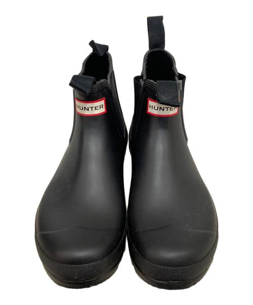 HUNTER（ハンター）HUNTER (ハンター) サイドゴアレインブーツ ブラック サイズ:US10の古着・服飾アイテム