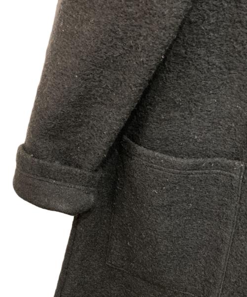 GROUND Y（グラウンドワイ）GROUND Y (グラウンドワイ) 22AW Airly jersey Long cardigan ロングカーディガン ブラック サイズ:3の古着・服飾アイテム