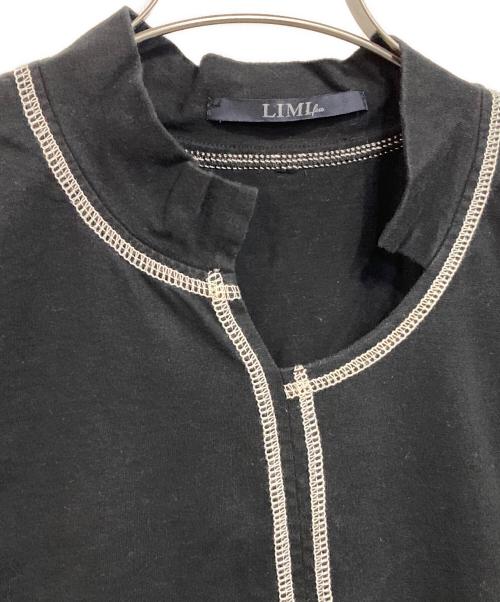 LIMI feu（リミフゥ）LIMI feu (リミフゥ) 20SS ステッチデザインコットンオーバーサイズTシャツ ブラック サイズ:Sの古着・服飾アイテム