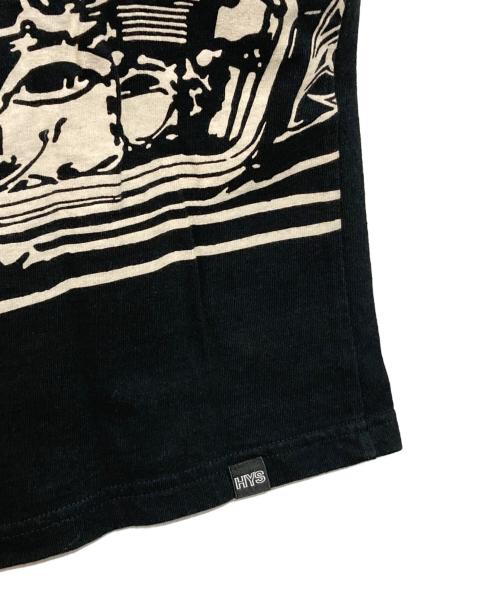 Hysteric Glamour（ヒステリックグラマー）Hysteric Glamour (ヒステリックグラマー) SPEEDSTER プリントTシャツ ブラック サイズ:Lの古着・服飾アイテム