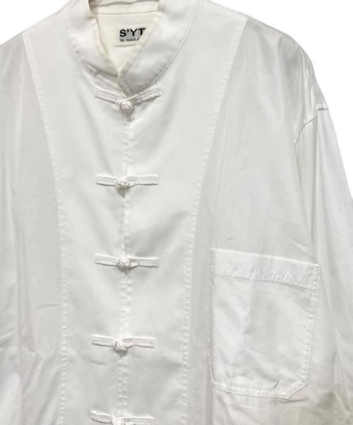 s'yte（サイト）s'yte (サイト) BROAD CHINA SHIRT ホワイト サイズ:3の古着・服飾アイテム