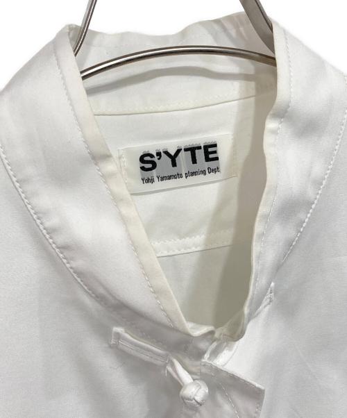 s'yte（サイト）s'yte (サイト) BROAD CHINA SHIRT ホワイト サイズ:3の古着・服飾アイテム