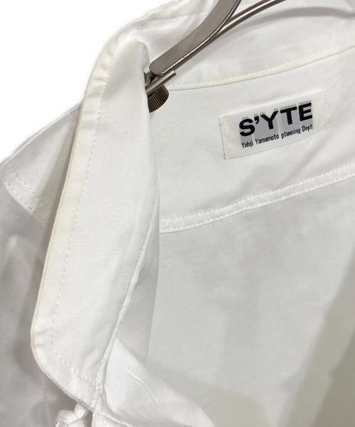 s'yte（サイト）s'yte (サイト) BROAD CHINA SHIRT ホワイト サイズ:3の古着・服飾アイテム