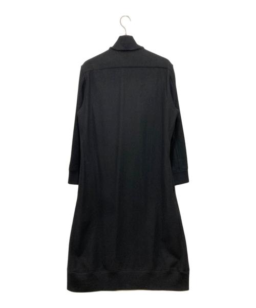 GROUND Y（グラウンドワイ）GROUND Y (グラウンドワイ) Rib long shirt dress ブラック サイズ:3の古着・服飾アイテム