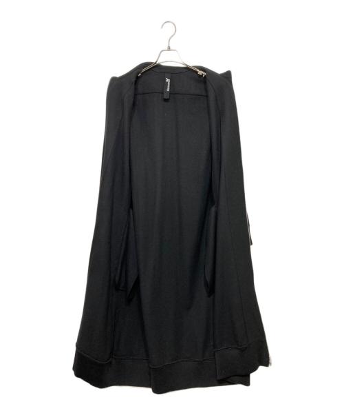 GROUND Y（グラウンドワイ）GROUND Y (グラウンドワイ) Rib long shirt dress ブラック サイズ:3の古着・服飾アイテム