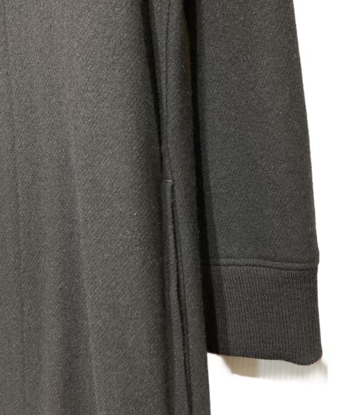 GROUND Y（グラウンドワイ）GROUND Y (グラウンドワイ) Rib long shirt dress ブラック サイズ:3の古着・服飾アイテム