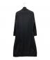GROUND Y (グラウンドワイ) Rib long shirt dress ブラック サイズ:3：17000円