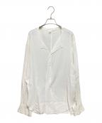 Y'sワイズ）の古着「カットオフデザインシャツ」｜ホワイト