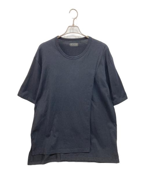 s'yte（サイト）s'yte (サイト) ハーフレイヤードTシャツ ブラック サイズ:3の古着・服飾アイテム