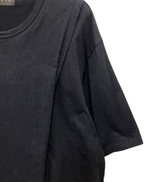 s'yte（サイト）s'yte (サイト) ハーフレイヤードTシャツ ブラック サイズ:3の古着・服飾アイテム