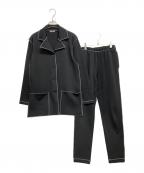 Y's for livingワイズフォーリビング）の古着「パジャマセットアップ」｜ブラック