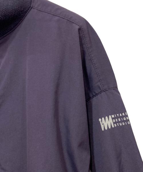 im MIYAKE DESIGN STUDIO（イッセイミヤケデザインスタジオ）im MIYAKE DESIGN STUDIO (イッセイミヤケデザインスタジオ) オールドスタンドカラーコート ネイビー サイズ:Mの古着・服飾アイテム