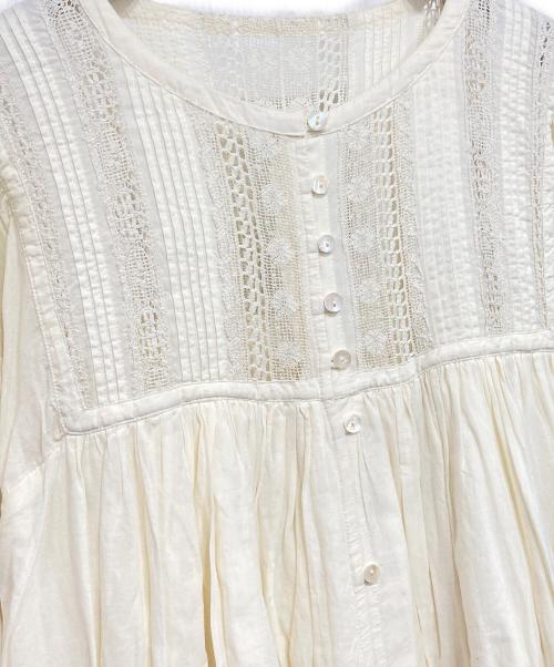 TSUHARU by samansa Mos2（ツハル バイ サマンサモスモス）TSUHARU by Samansa Mos2 (ツハル バイ サマンサモスモス) リバーレースワンピース オフ サイズ:Fの古着・服飾アイテム