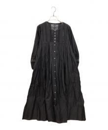 TSUHARU by samansa Mos2（ツハル バイ サマンサモスモス）の古着「リバーレースワンピース」｜ブラック