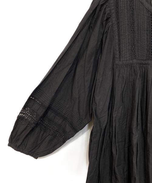 TSUHARU by samansa Mos2（ツハル バイ サマンサモスモス）TSUHARU by Samansa Mos2 (ツハル バイ サマンサモスモス) リバーレースワンピース ブラック サイズ:Fの古着・服飾アイテム