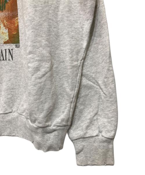 SCREEN STARS BEST（スクリーンズスターズベスト）SCREEN STARS BEST (スクリーンズスターズベスト) カートコバーン プリントダメージスウェット グレー サイズ:Mの古着・服飾アイテム