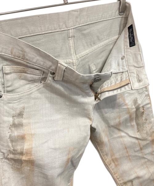 TORNADO MART（トルネードマート）TORNADO MART (トルネードマート) コーティングペイントデニム ベージュ サイズ:Sの古着・服飾アイテム