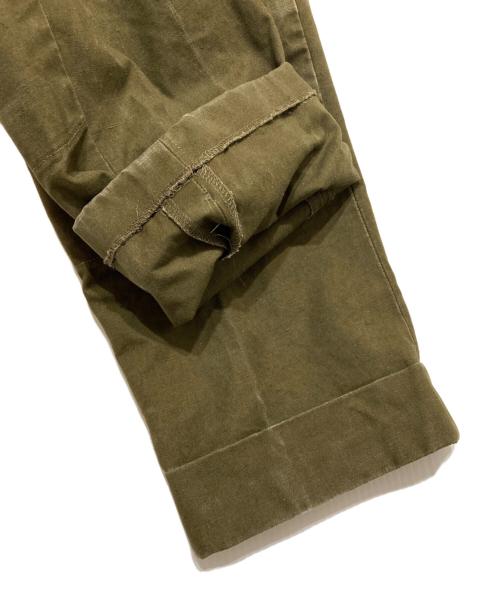 NEAT（ニート）NEAT (ニート) ボタンフライ２タックチノトラウザース カーキ サイズ:46の古着・服飾アイテム