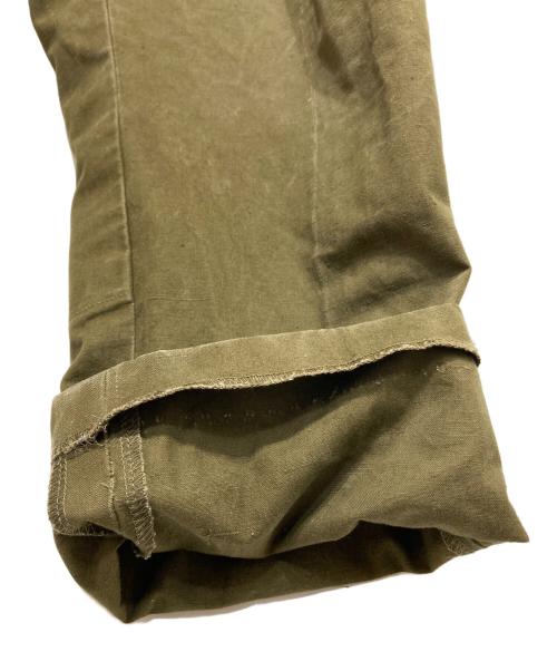 NEAT（ニート）NEAT (ニート) ボタンフライ２タックチノトラウザース カーキ サイズ:46の古着・服飾アイテム