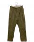 NEAT（ニート）の古着「ボタンフライ２タックチノトラウザース」｜カーキ