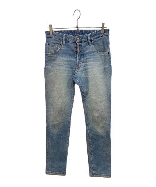 DSQUARED2（ディースクエアード）DSQUARED2 (ディースクエアード) SKATER JEAN デニムパンツ ブルー サイズ:44の古着・服飾アイテム