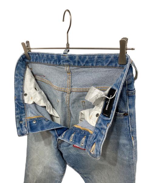 DSQUARED2（ディースクエアード）DSQUARED2 (ディースクエアード) SKATER JEAN デニムパンツ ブルー サイズ:44の古着・服飾アイテム