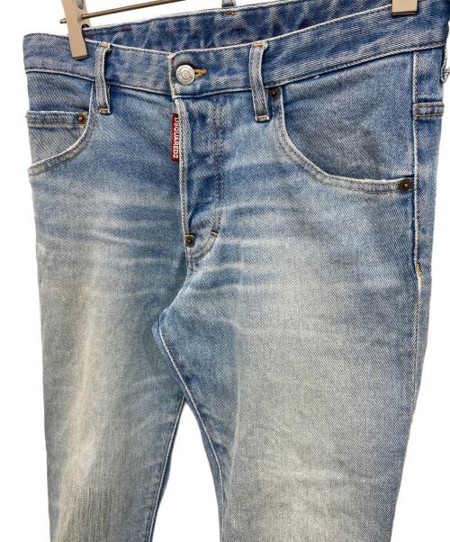 DSQUARED2（ディースクエアード）DSQUARED2 (ディースクエアード) SKATER JEAN デニムパンツ ブルー サイズ:44の古着・服飾アイテム