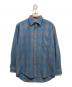 PENDLETON（ペンドルトン）の古着「TRAIL SHIRT エルボーパッチオンブレチェックシャツ」｜ブルー
