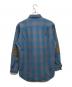 PENDLETON (ペンドルトン) TRAIL SHIRT エルボーパッチオンブレチェックシャツ ブルー サイズ:M：6000円