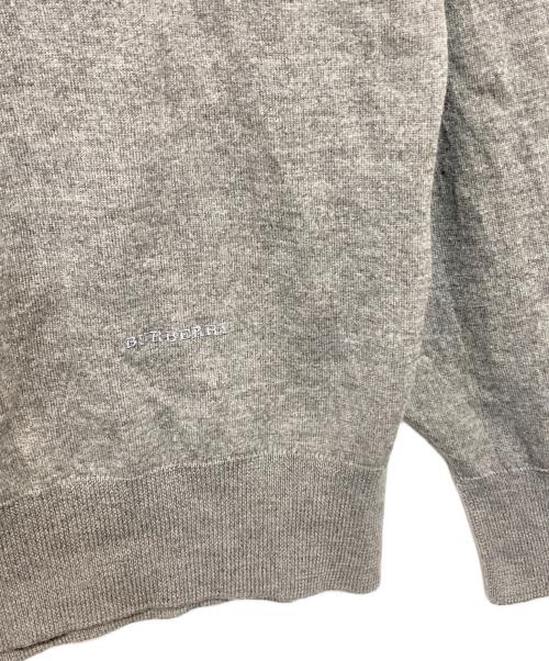 Burberry's（バーバリー）Burberry's (バーバリーズ) 90s ウール ニット ポロシャツ グレー サイズ:MAの古着・服飾アイテム