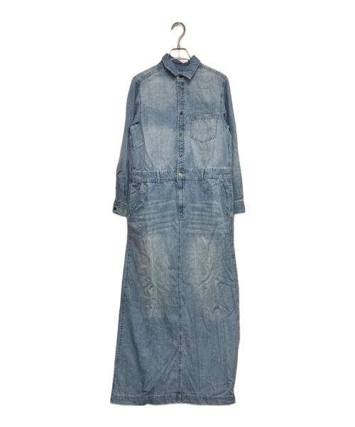 RIVE DROITE（リヴドロワ）RIVE DROITE (リヴドロワ) デニムシャツワンピース ブルー サイズ:36の古着・服飾アイテム