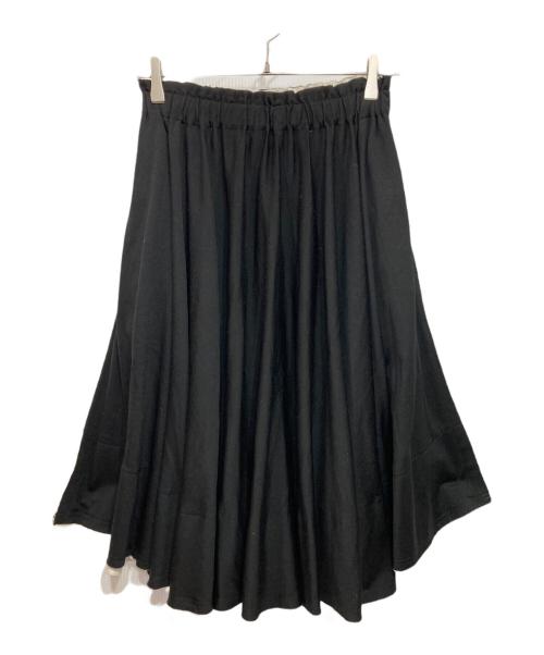 COMME des GARCONS（コムデギャルソン）COMME des GARCONS (コムデギャルソン) ギャザースカート ブラック サイズ:XSの古着・服飾アイテム