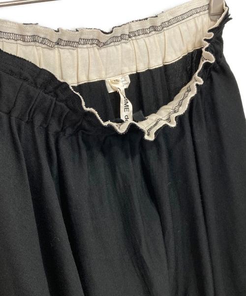 COMME des GARCONS（コムデギャルソン）COMME des GARCONS (コムデギャルソン) ギャザースカート ブラック サイズ:XSの古着・服飾アイテム