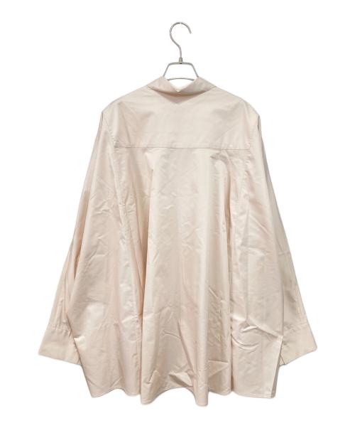 ASTRAET（アストラット）ASTRAET (アストラット) C/P バックフレア レギュラーカラーシャツ ピンク サイズ:-の古着・服飾アイテム