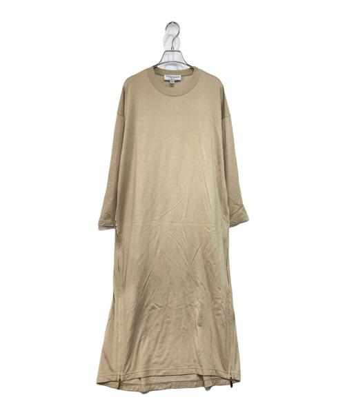 Americana（アメリカーナ）Americana (アメリカーナ) ハイネックサイドZIPロングスウェット ベージュ サイズ:-の古着・服飾アイテム