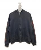 BALENCIAGAバレンシアガ）の古着「23AW OFF SHORE ジップパーカー」｜ブラック