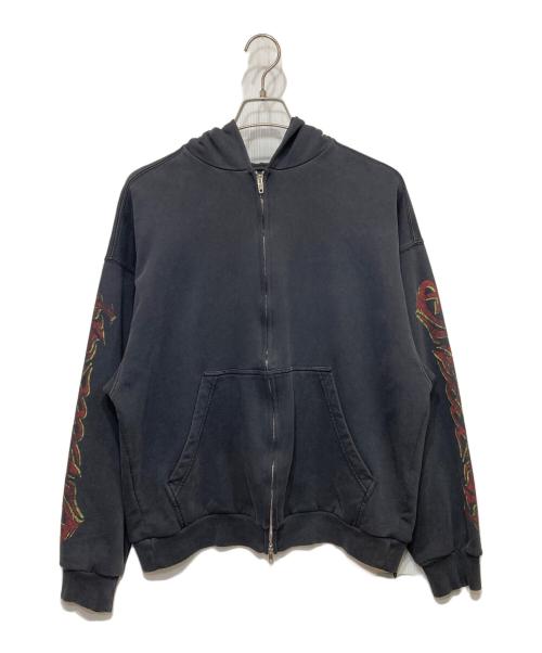 BALENCIAGA（バレンシアガ）BALENCIAGA (バレンシアガ) 23AW OFF SHORE ジップパーカー ブラック サイズ:XXSの古着・服飾アイテム
