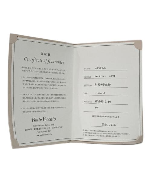 Ponte Vecchio（ポンテヴェキオ）Ponte Vecchio (ポンテヴェキオ) ネックレスの古着・服飾アイテム