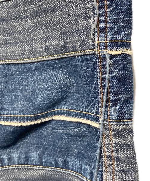 Hysteric Glamour（ヒステリックグラマー）Hysteric Glamour (ヒステリックグラマー) スクラッチフレアデニムパンツ インディゴ サイズ:25インチの古着・服飾アイテム