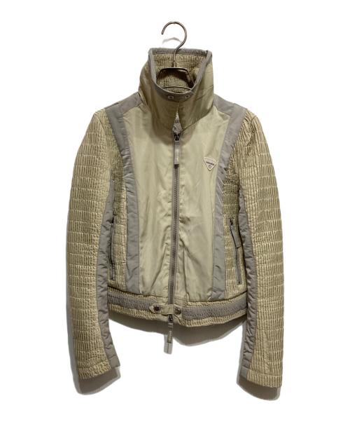 DIESEL（ディーゼル）DIESEL (ディーゼル) G-RITAS クロップドジャケット ベージュ サイズ:Sの古着・服飾アイテム