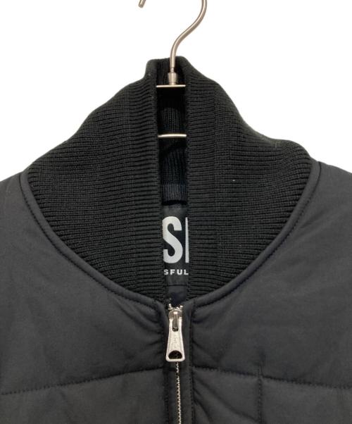 DIESEL（ディーゼル）DIESEL (ディーゼル) G-VITE フライトジャケット ブラック サイズ:Sの古着・服飾アイテム