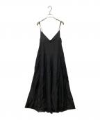 IENAイエナ）の古着「エアリーキャミワンピース」｜ブラック